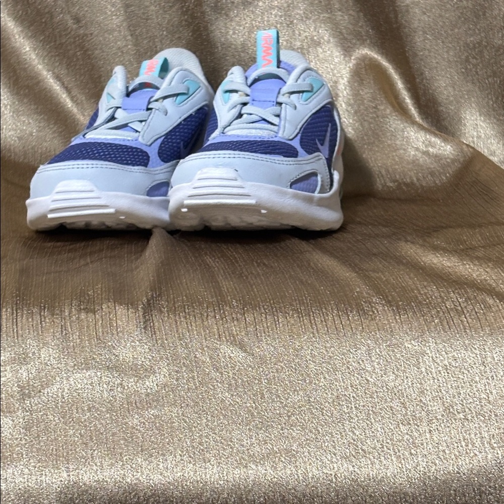 Vibrant Purple and Gray Kids' Sneakers